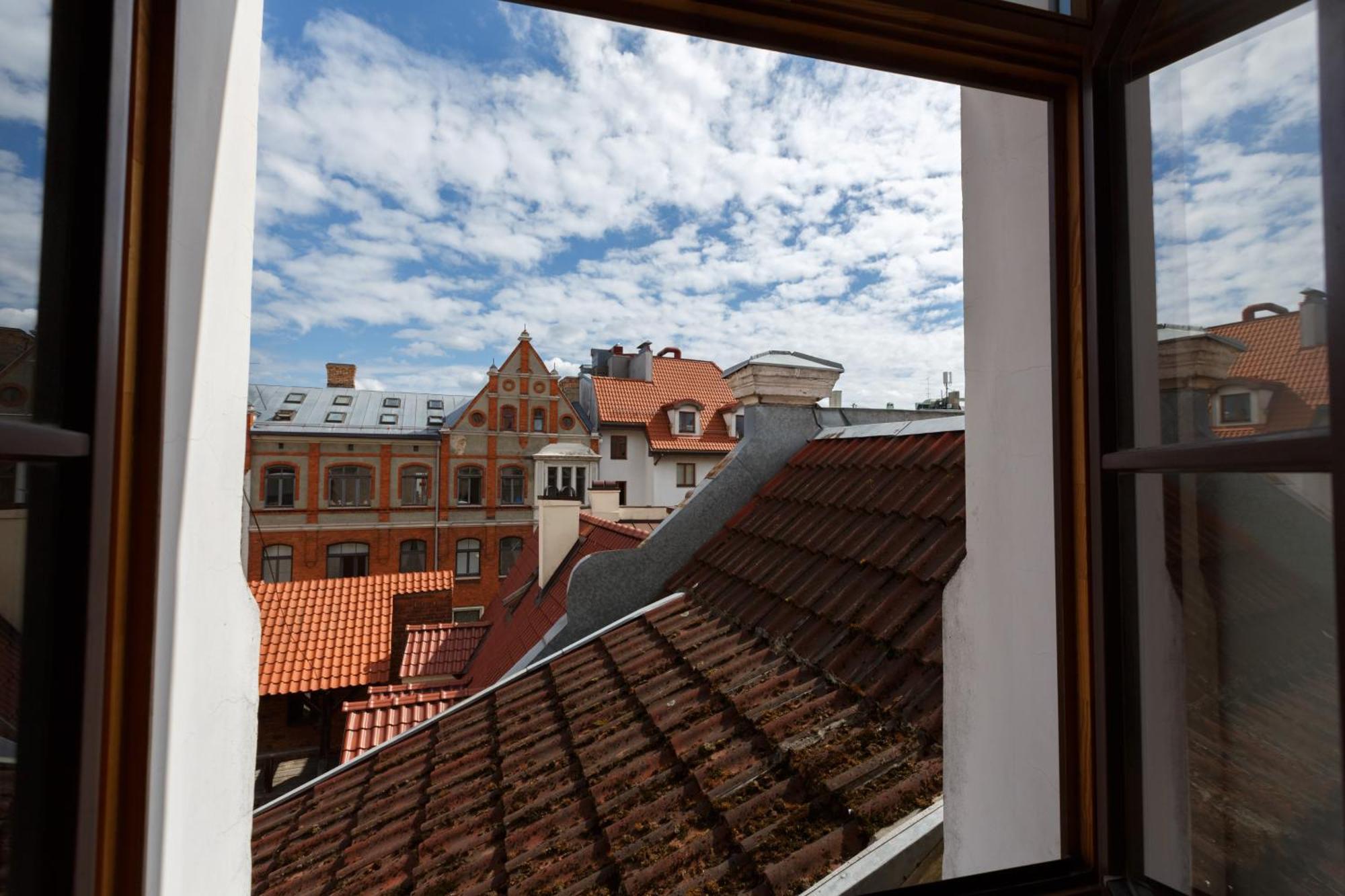 Riga Rooftop Boutique Apartment Buitenkant foto